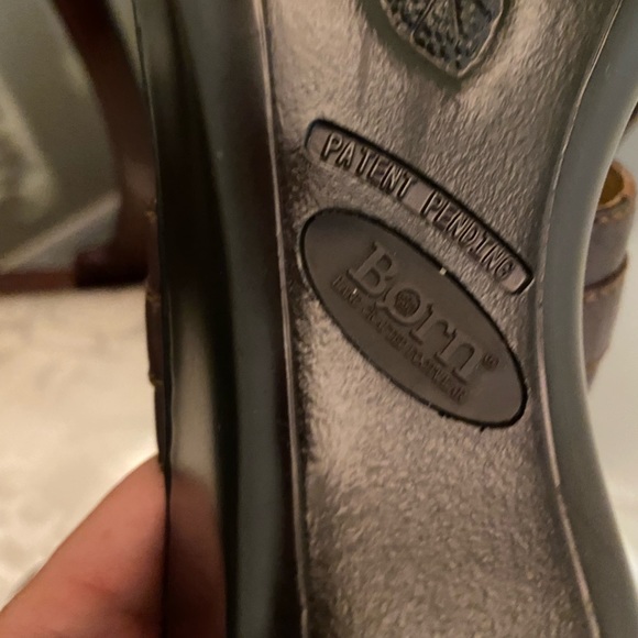 Born Crown Jailyn Black leather size 8 1/2 Bootie Boots - Picture 8 of 15